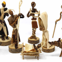 Banana Fiber Nativity Set - Esther Kariuki - Esther Kariuki