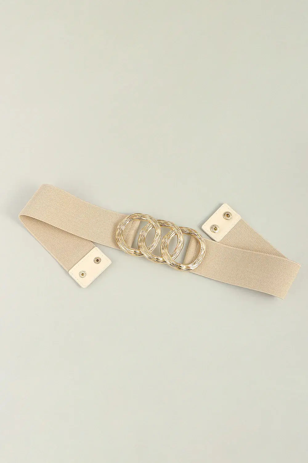 Zinc Alloy Buckle Elastic Wide Belt - Trendsi - Flyclothing LLC