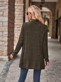 Open Front Cardigan with Pockets - Trendsi - Flyclothing LLC