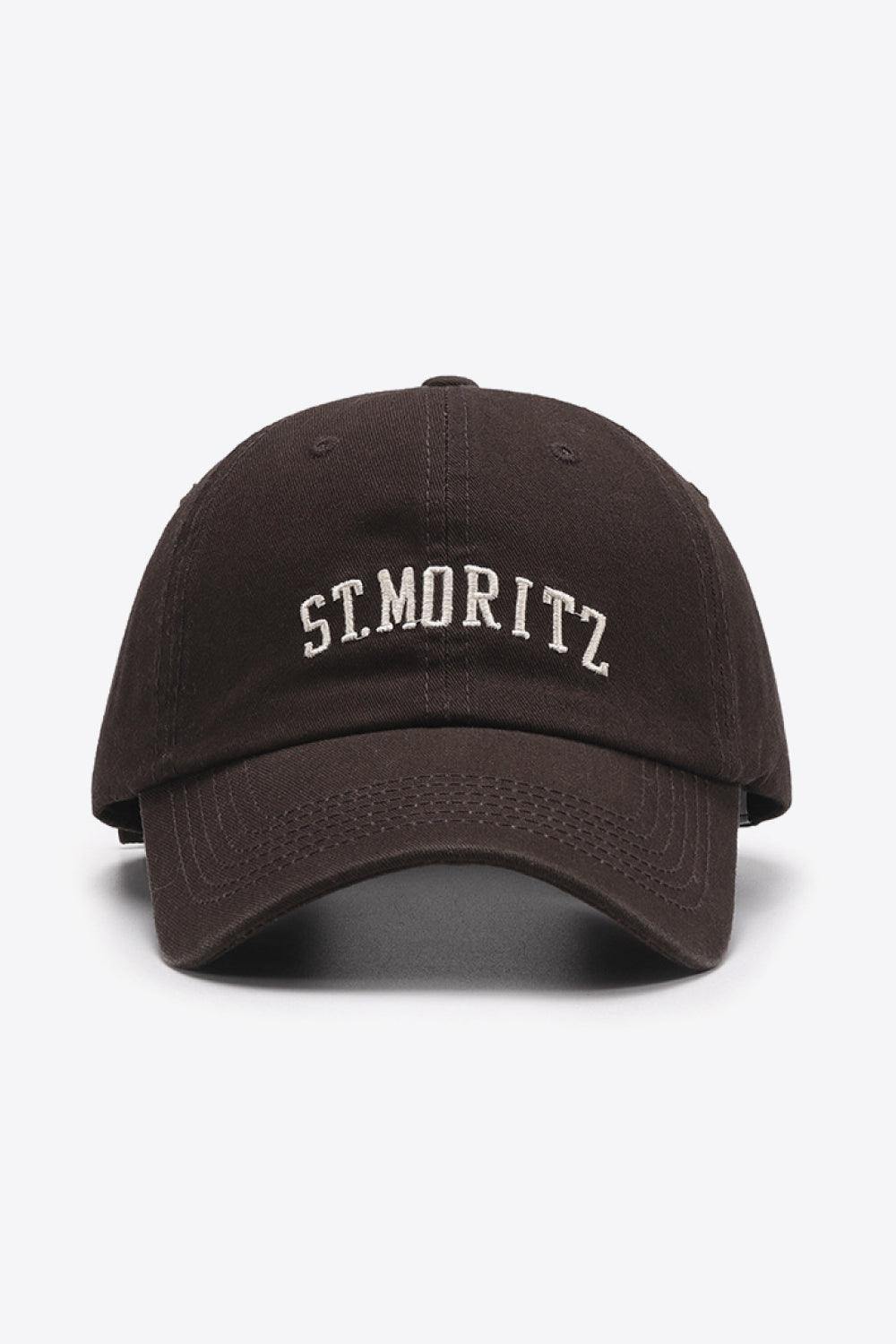 Embroidered Graphic Baseball Cap - Trendsi