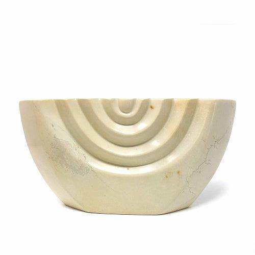 Soapstone White Menorah - Smolart - SMOLArt - Flyclothing LLC