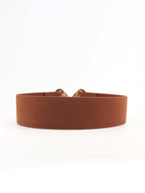 Geometric Buckle Elastic Wide Belt - Trendsi - Flyclothing LLC