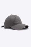 Distressed Adjustable Baseball Cap - Trendsi - Flyclothing LLC