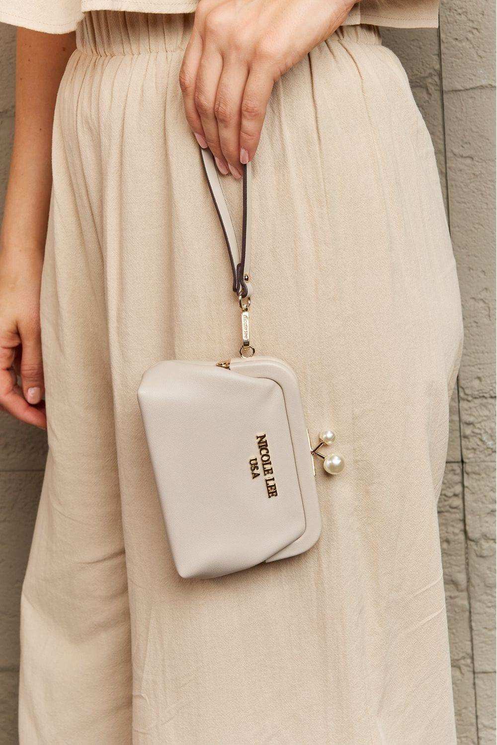 Nicole Lee USA Elise Pearl Coin Purse - Trendsi - Flyclothing LLC