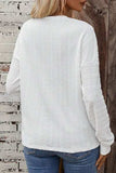 Round Neck Dropped Shoulder T-Shirt - Trendsi - Flyclothing LLC