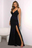 Lace-Up Spaghetti Strap Split Dress - Trendsi - Flyclothing LLC