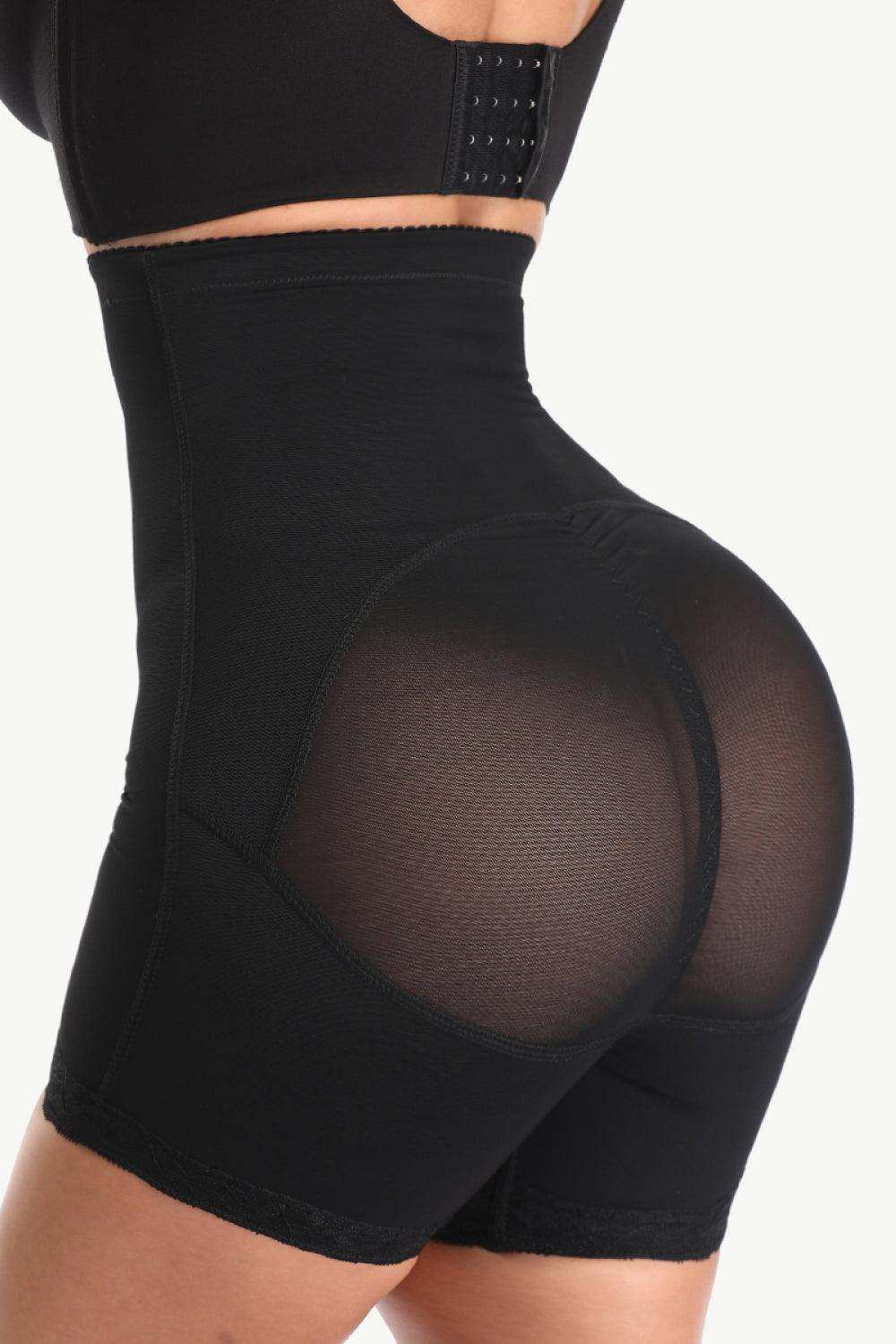 Full Size Hook-and-Eye Shaping Shorts - Trendsi - Flyclothing LLC