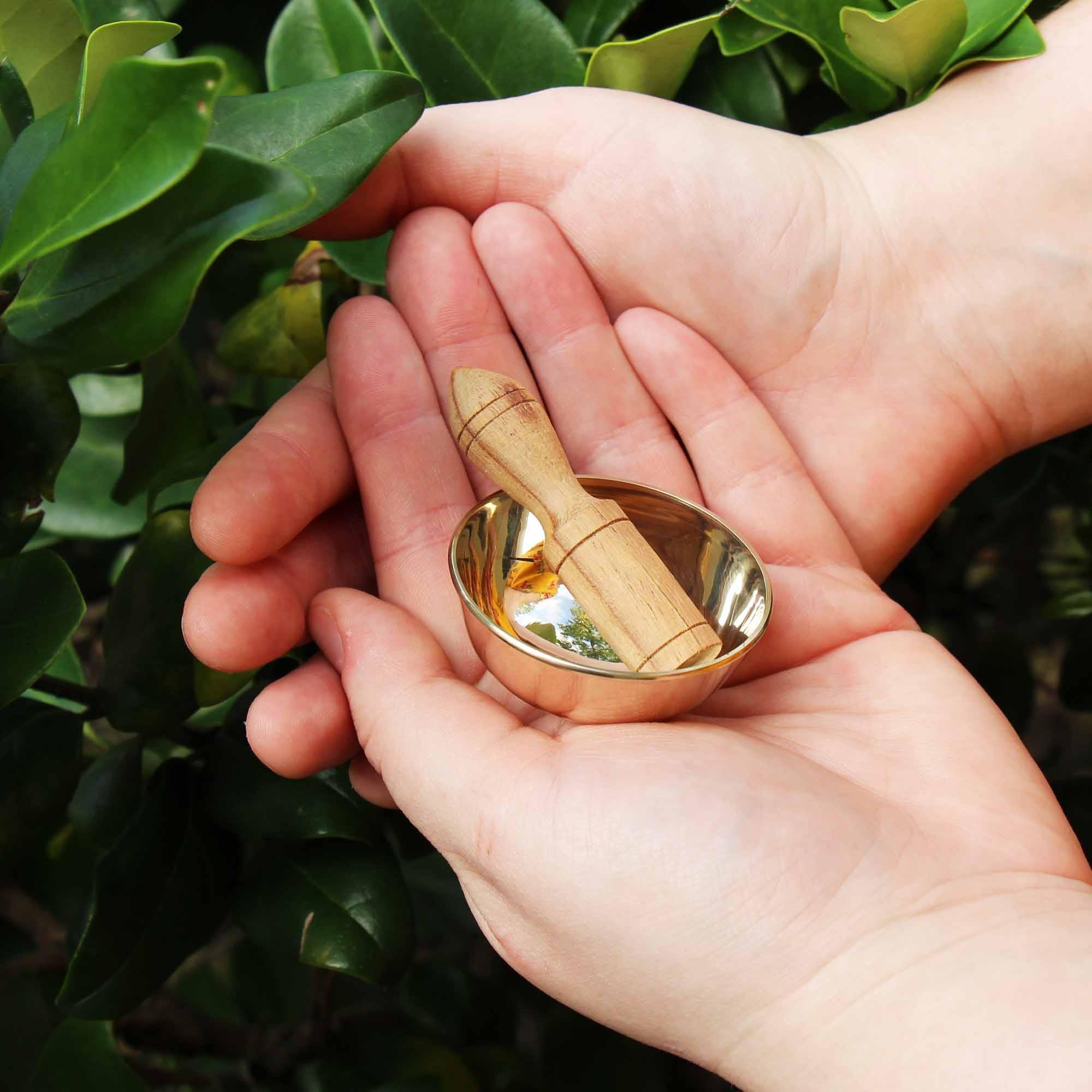 Mini Meditation Bowl Box: 2" Crown Chakra - DZI (Meditation) - DZI (Meditation) - Flyclothing LLC