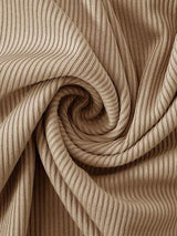 Ribbed Slit Single Shoulder Wrap Dress - Trendsi - Flyclothing LLC