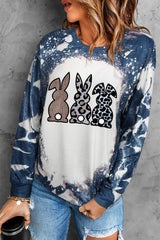Easter Bunny Graphic Long-Sleeve Top - Flyclothing LLC