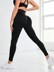 High Waist Active Leggings - Trendsi