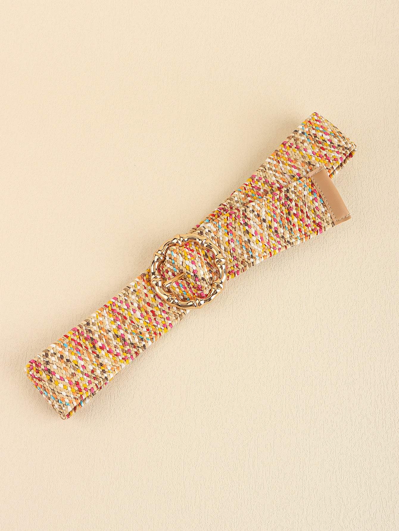 Multicolored Wide Belt - Trendsi - Flyclothing LLC