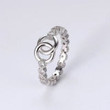 925 Sterling Silver Zircon Ring - Trendsi