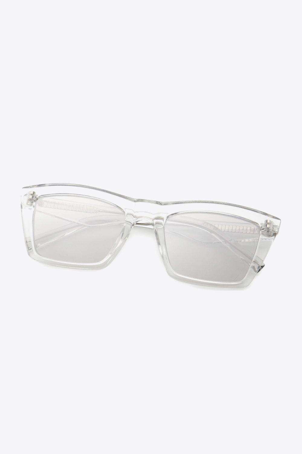 Cellulose Propionate Frame Rectangle Sunglasses - Trendsi - Flyclothing LLC
