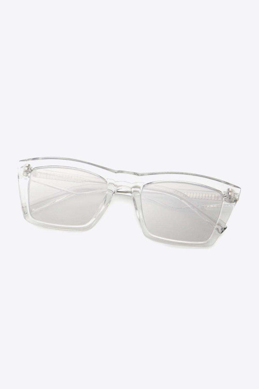 Cellulose Propionate Frame Rectangle Sunglasses - Trendsi - Flyclothing LLC