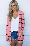 Printed Long Sleeve Cardigan - Trendsi - Flyclothing LLC
