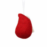 Hand Felted Christmas Ornament: Santa - Global Groove (H) - Global Groove