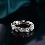 Moissanite 925 Sterling Silver Ring - Trendsi - Flyclothing LLC