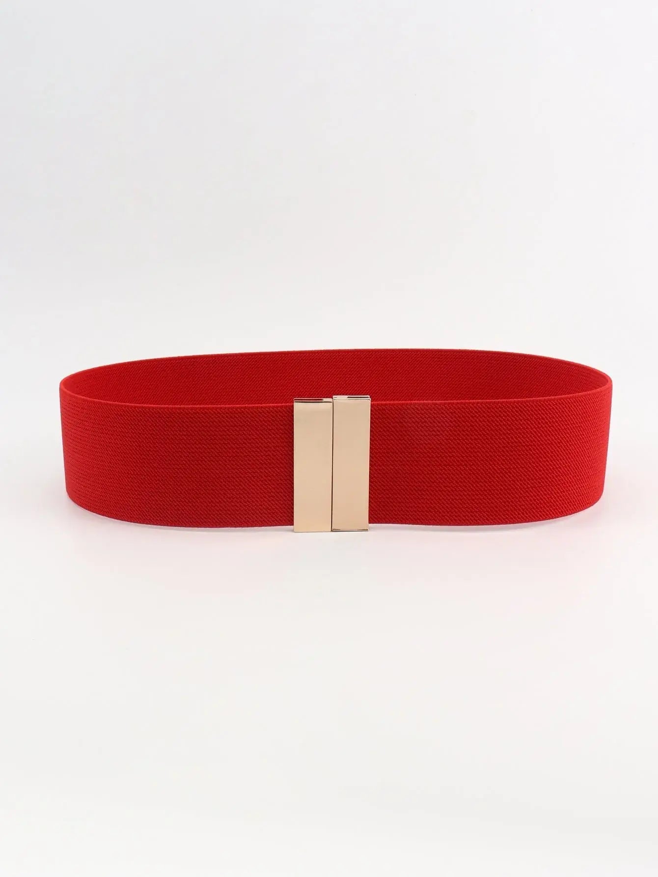 Alloy Buckle Elastic Belt - Trendsi - Flyclothing LLC