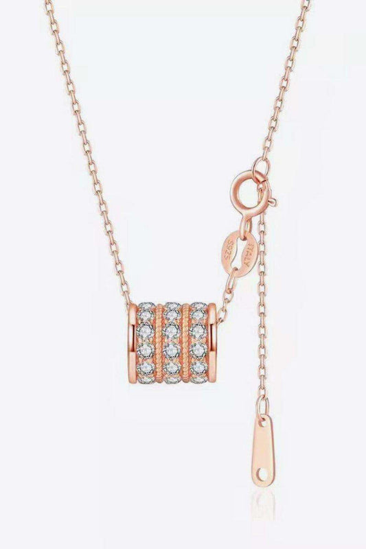 Moissanite 925 Sterling Silver Necklace - Trendsi - Flyclothing LLC