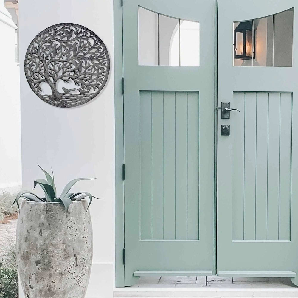 Stormy Tree of Life Wall Art - Croix des Bouquets - Croix des Bouquets - Flyclothing LLC