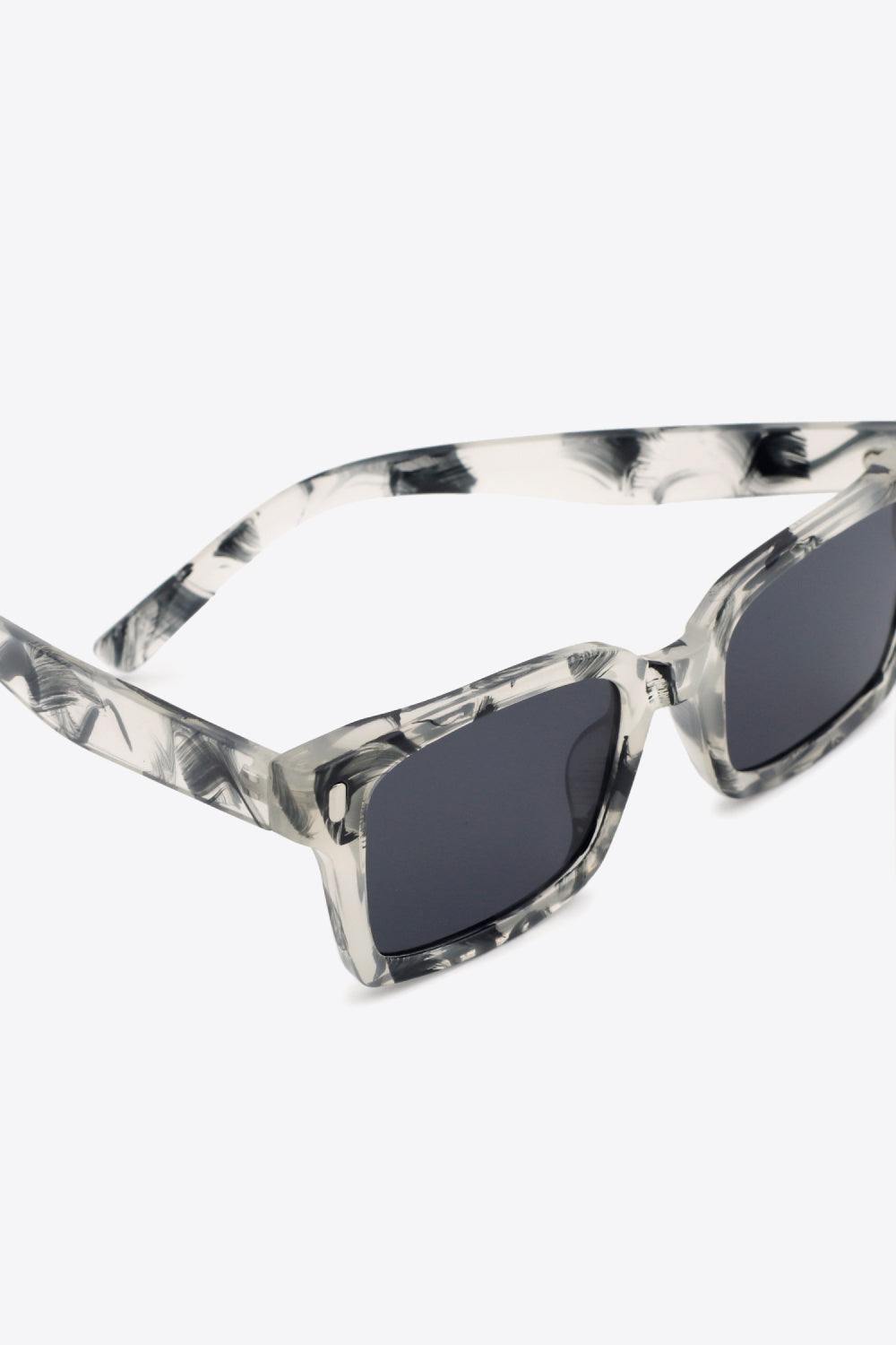 UV400 Polycarbonate Square Sunglasses - Flyclothing LLC