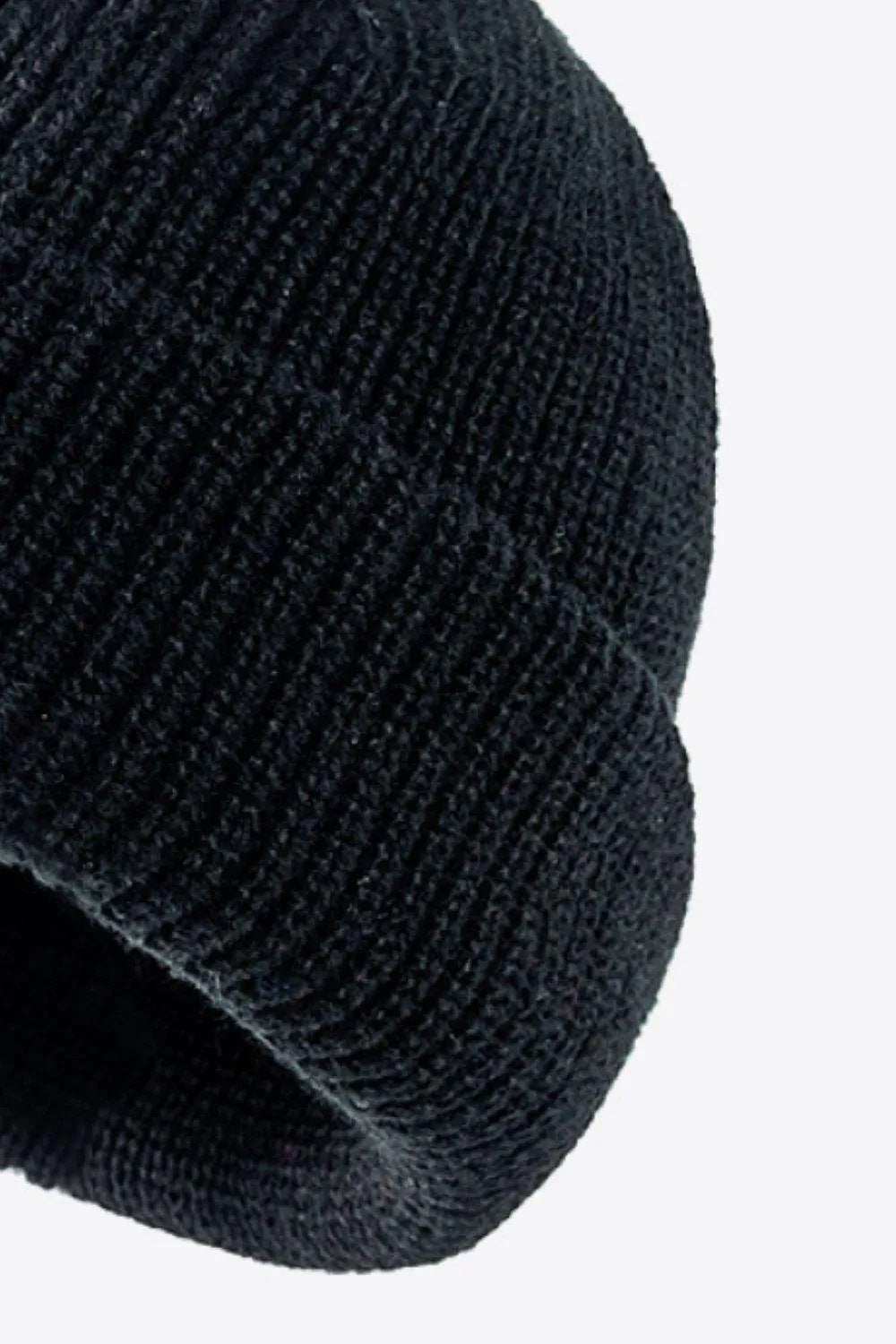 Calling For Winter Rib-Knit Beanie - Trendsi - Flyclothing LLC