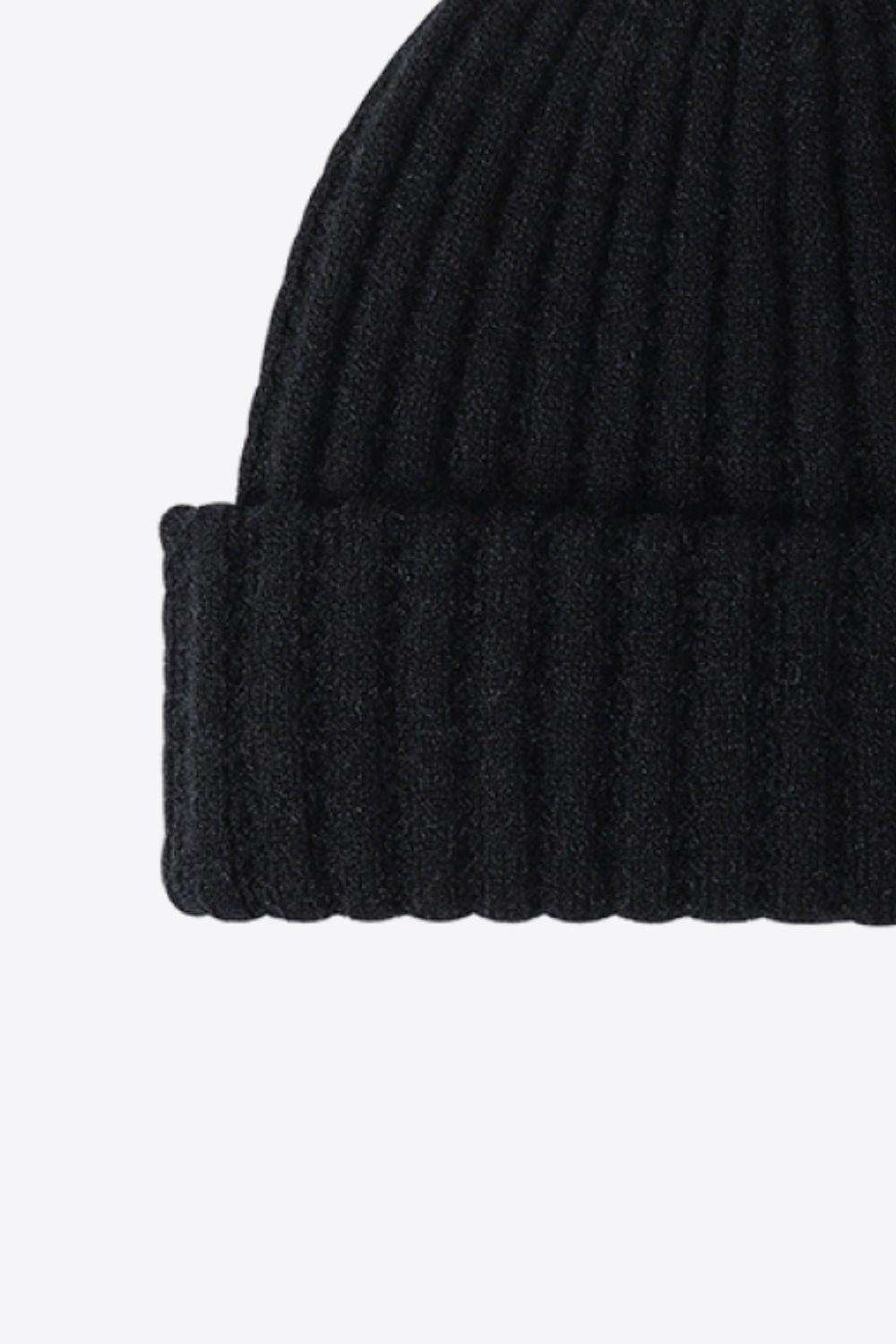 Wide Rib Beanie - Trendsi - Flyclothing LLC