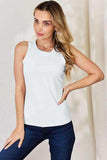 Basic Bae Full Size Round Neck Slim Tank - Trendsi - Flyclothing LLC