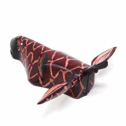 Wood Giraffe Mask - Jedando Handicrafts (H) - Flyclothing LLC