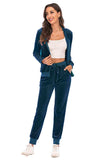 Zip-Up Hooded Jacket and Pants Set - Trendsi - Flyclothing LLC