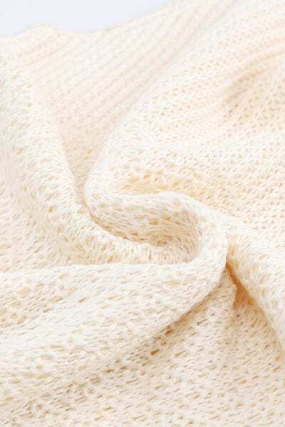 Full Size Ruffled Openwork Wide Strap Tank - Trendsi - Flyclothing LLC