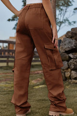 Loose Fit Long Jeans with Pockets - Trendsi - Flyclothing LLC