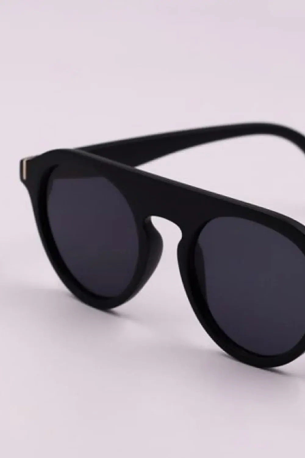 3-Piece Round Polycarbonate Full Rim Sunglasses - Trendsi - Flyclothing LLC