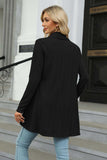 Open Front Long Sleeve Cardigan - Trendsi - Flyclothing LLC