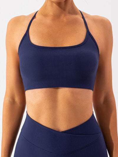 Spaghetti Strap Active Bra - Trendsi - Flyclothing LLC
