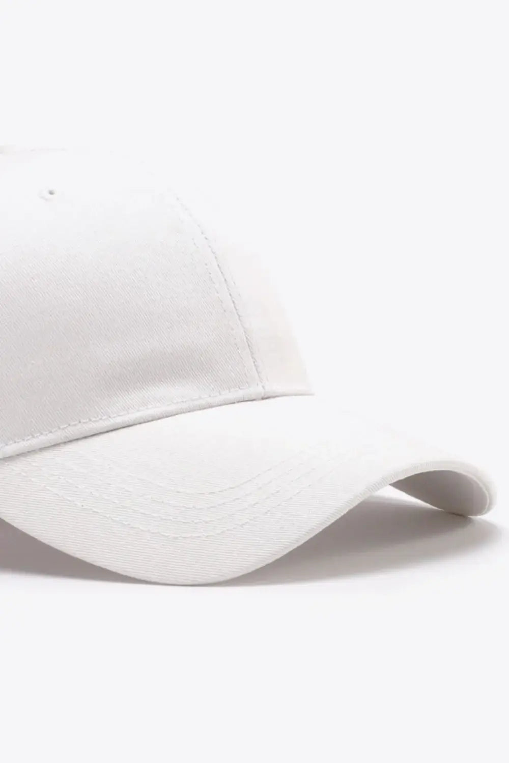 Plain Adjustable Cotton Baseball Cap - Trendsi - Flyclothing LLC