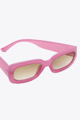 Polycarbonate Frame Rectangle Sunglasses - Trendsi - Flyclothing LLC