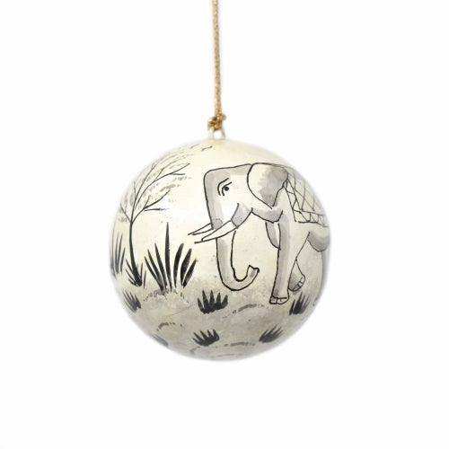 Handpainted Ornament Elephant - Pack of 3 - Asha Handicrafts - Flyclothing LLC