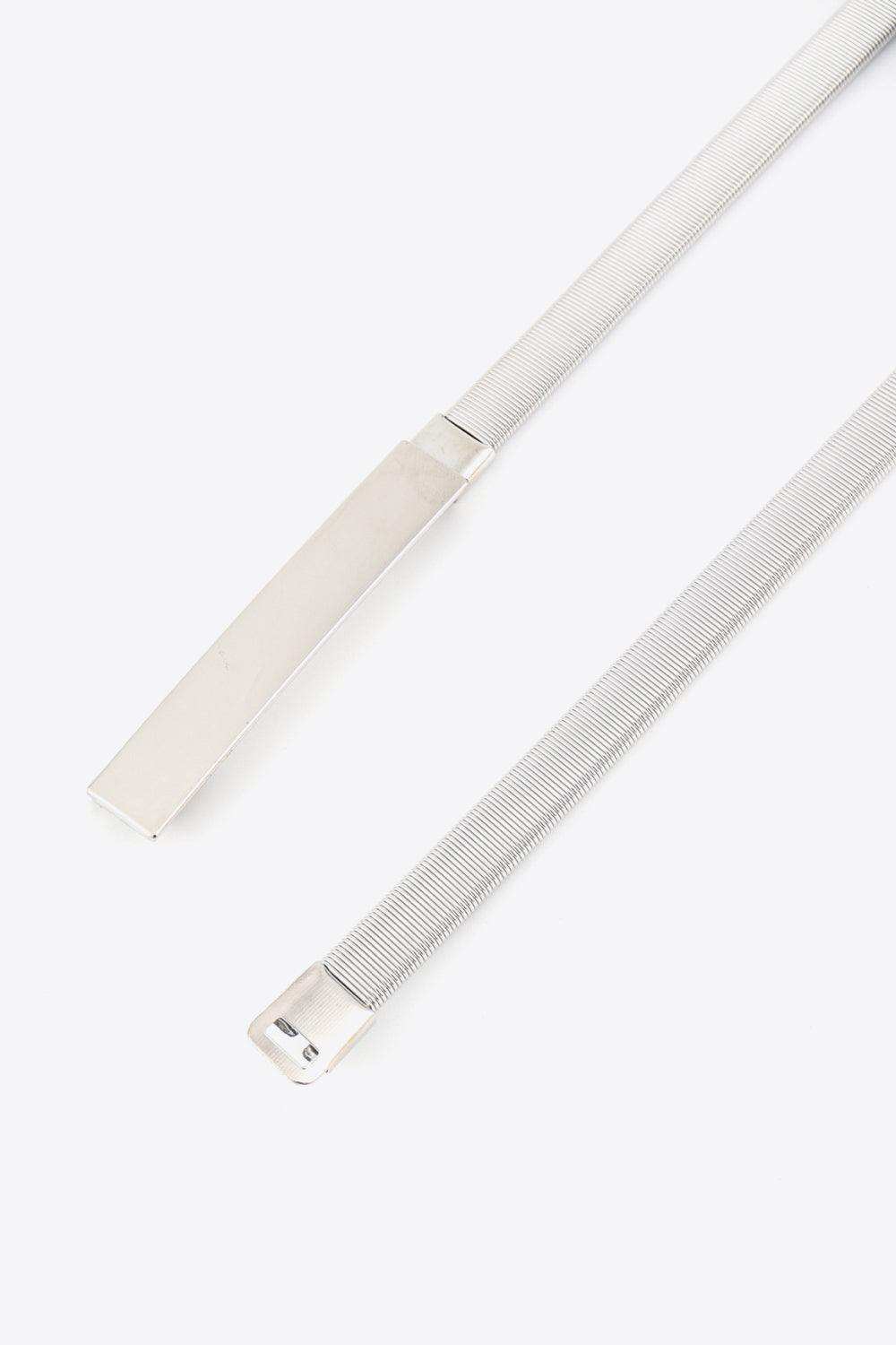 Elastic Iron Skinny Belt - Trendsi - Flyclothing LLC