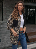 Collared Neck Contrast Color Dropped Shoulder Shirt - Trendsi - Flyclothing LLC