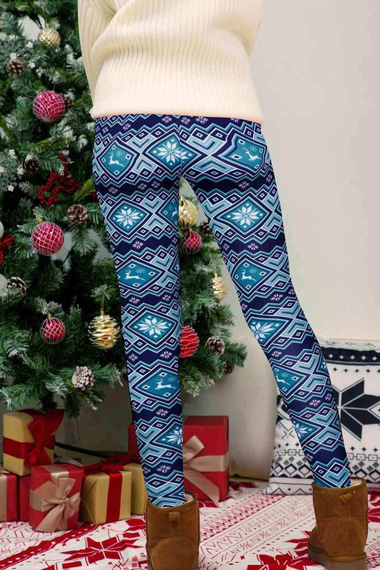 Full Size Geometric Leggings - Trendsi - Flyclothing LLC