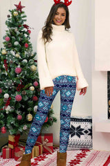 Full Size Geometric Leggings - Trendsi - Flyclothing LLC