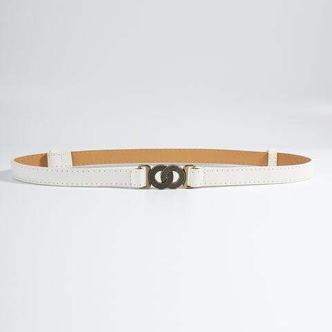 Alloy Buckle PU Belt - Trendsi - Flyclothing LLC