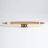Alloy Buckle PU Belt - Trendsi - Flyclothing LLC