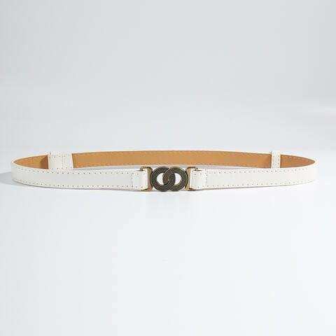 Alloy Buckle PU Belt - Trendsi - Flyclothing LLC