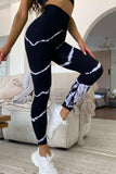 Slim Fit High Waist Long Active Pants - Trendsi - Flyclothing LLC