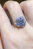 5 Carat Moissanite 925 Sterling Silver Ring - Trendsi - Flyclothing LLC