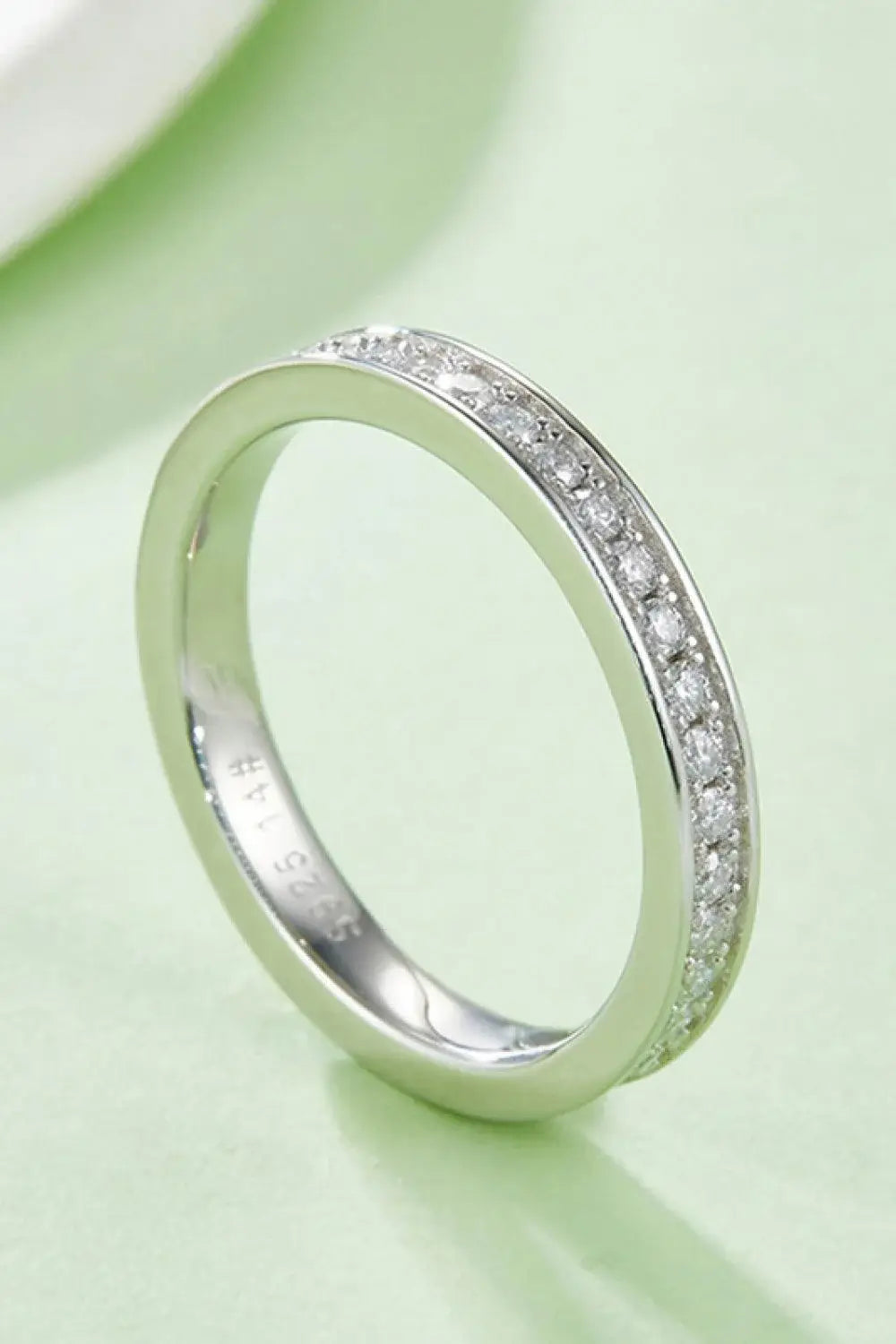 Unexplained Words Moissanite Ring - Trendsi - Flyclothing LLC