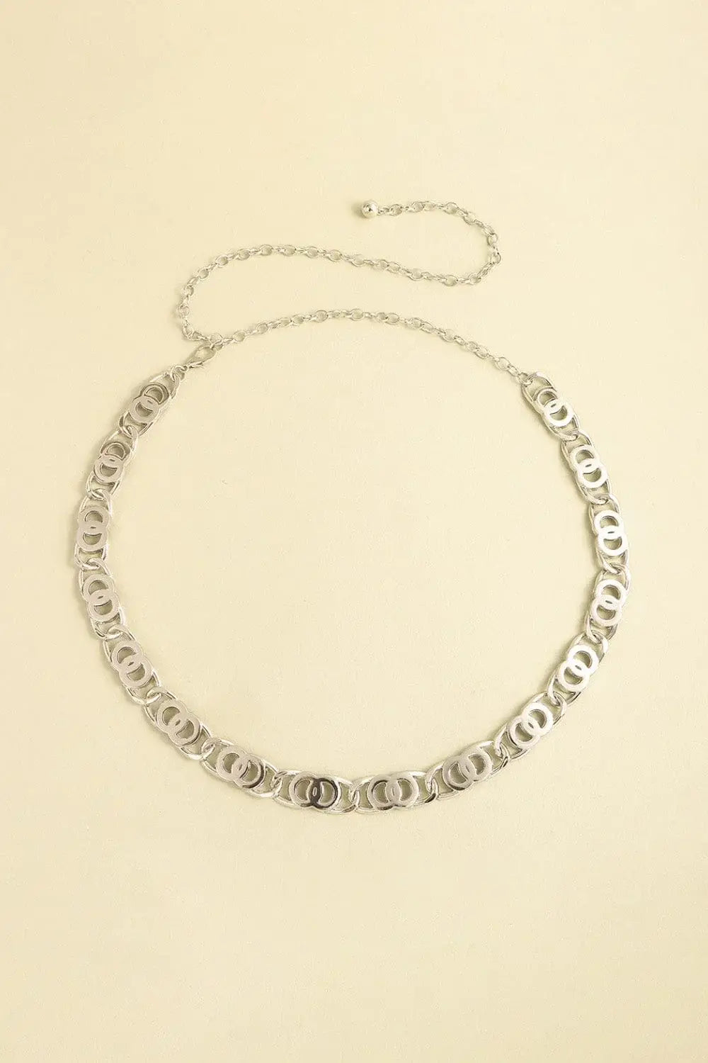 Alloy Lobster Clasp Belt - Trendsi - Flyclothing LLC